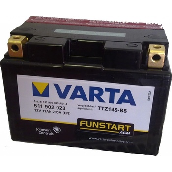 Varta TTZ14S-BS/YTZ14S-BS, 511902