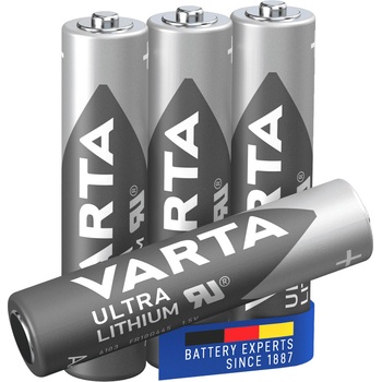Varta Ultra Lithium 4ks AAA 6103301404