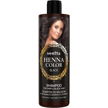 Venita ​Henna Color Shampoo na černé a tmavé vlasy 250 ml