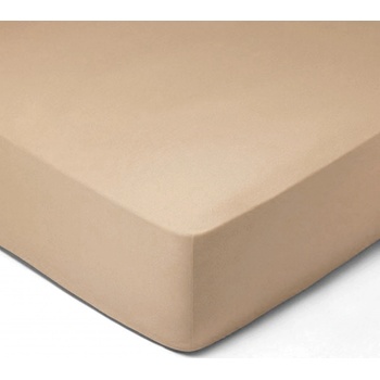Veratex prostěradlo jersey světle hnědé 90x220