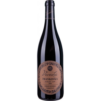 Veverka Frankovka výběr z hroznů 2022 13,5% 0,75 l (holá láhev)