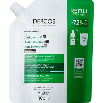 Vichy Dercos DS šampon proti lupům pro normální a mastné vlasy 390 ml
