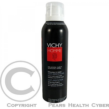 Vichy Homme Anti-Irritations pěna na holení pro citlivou pleť 200 ml