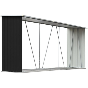 VidaXL Pozinkovaná ocel 330 x 84 x 152 cm