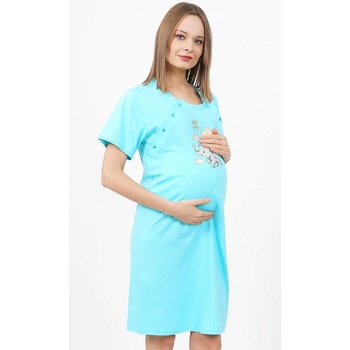 Vienetta Secret slůně dámská noční košile mateřská zelená