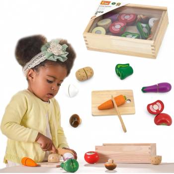 Viga dřevěné krájení zelenina