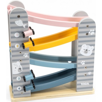 Viga klouzačka s auty