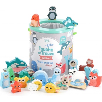 Vilac Dřevěná kuličková horská dráha Iceland