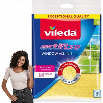 Vileda Actifibre mikrohadřík na okna 1 ks