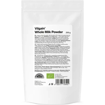 Vilgain Sušené mléko plnotučné BIO 250 g