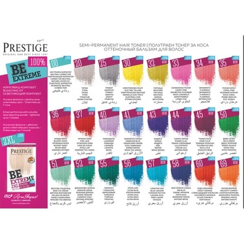 Vips Prestige Be Extreme Havajská modrá barva na vlasy 41