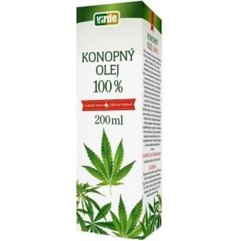 Virde konopný olej 100% 200 ml