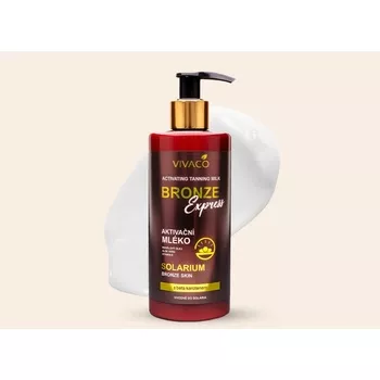 Vivaco Bronze Express aktivační mléko do solária 300 ml