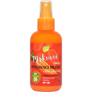 Vivaco Mrkvové opalovací mléko SPF30 s betakarotenem 150 ml