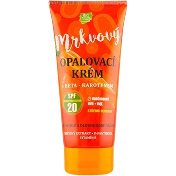 VIVACO opalovací krém s mrkvovým extraktem SPF20 200 ml