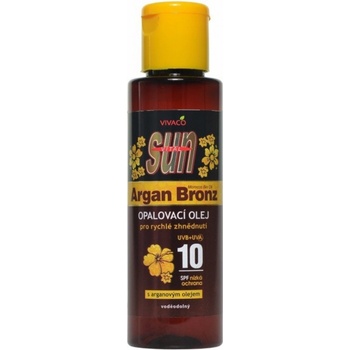 Vivaco Sun opalovací olej s Bio-arganovým olejem SPF10 100 ml