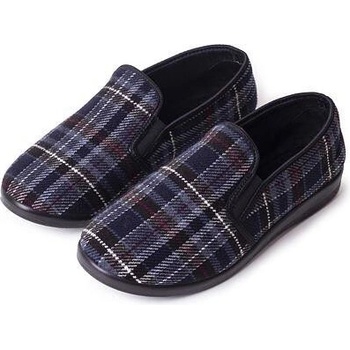 Vlnka Pánské protiskluzové bačkory káro