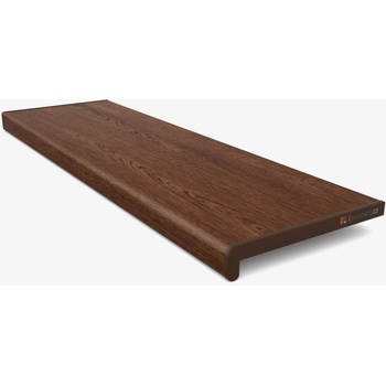 Vnitřní plastový parapet 500x40 mm, Ořech
