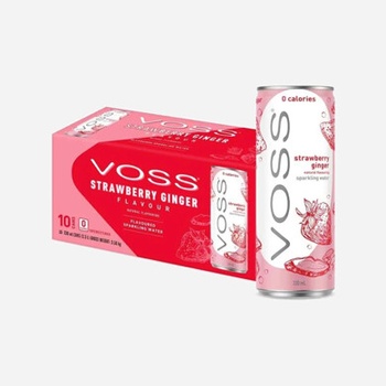 VOSS Strawberry Ginger Perlivá 330 ml