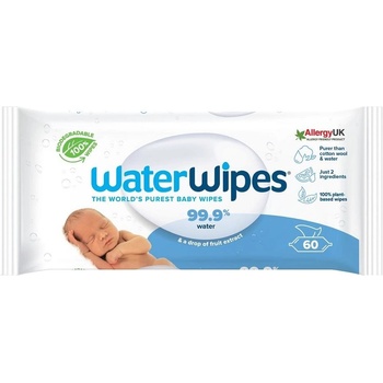WaterWipes vlhčené ubrousky 60 ks