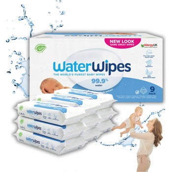 WaterWipes Vlhčené ubrousky Organic 99,9% vody pro děti 720 ks