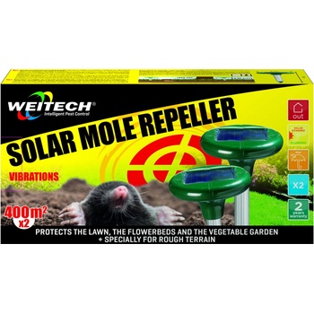 Weitech WK 2015 Solární odpuzovač krtků 2ks.