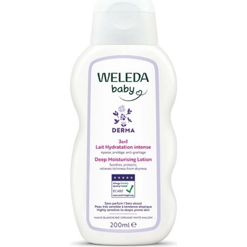 Weleda Hydratační mléko 3v1 Derma (Deep Moisturising Lotion) 200 ml