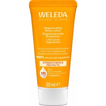 Weleda Vyživující tělové mléko s rakytníkem 20 ml