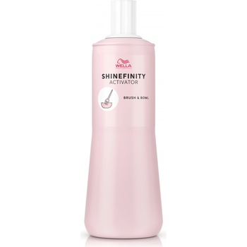 Wella Shinefinity Activator Brush & Bowl 7 Vol. 2% 1000 ml