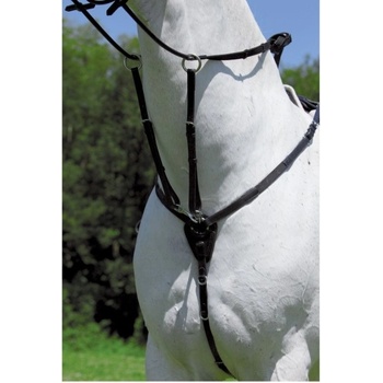 Wembley Kožený poprsník hnědý