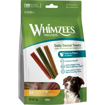 Whimzees Dental Stix M 7 kusů 30 g