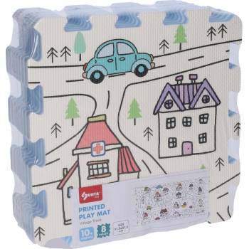 Wiky Puzzle pěnové město 8 ks