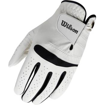 Wilson Feel Plus Mens Golf Glove Levá L bílá