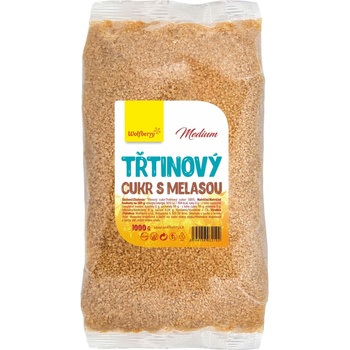 Wolfberry Třtinový cukr s melasou 1000 g