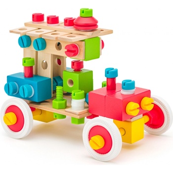 Woody 90895 Constructor v kyblíku 130 ks