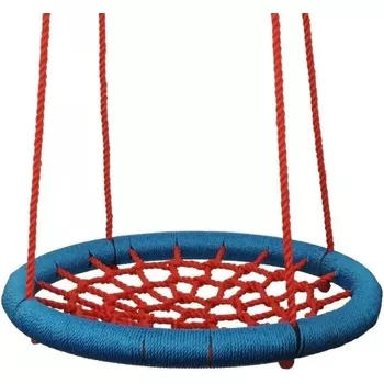 Woody houpací kruh 85 cm červeno-modrá