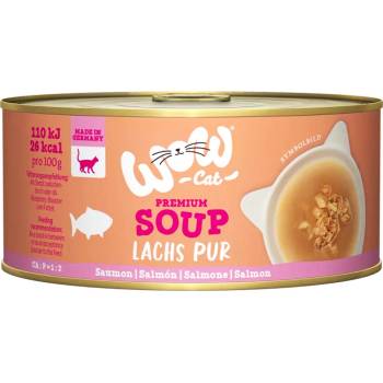 WOW Cat Adult Soup Lososová polévka 70 g