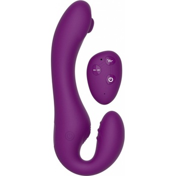 Xocoon XoCoon Strapless Strapon Pulse Vibe Purple pro dominantní ženy
