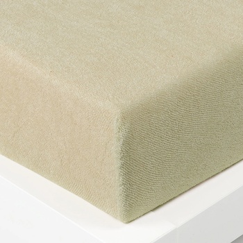 Xpose Froté prostěradlo Exclusive béžové 180x200