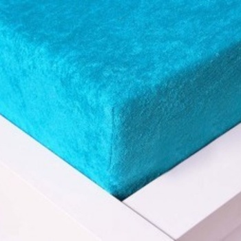 Xpose Froté prostěradlo Exclusive tyrkysové 140x200