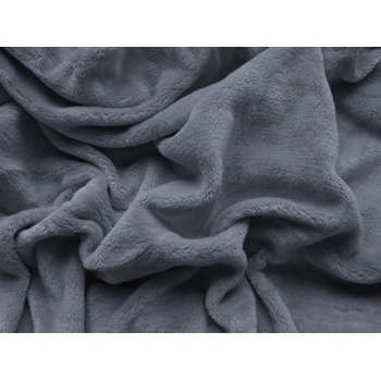 Xpose mikroplyš prostěradlo Exclusive tmavě šedé 60x120