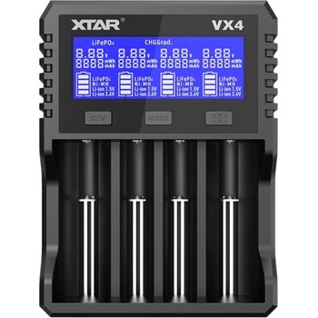 XTAR VX4 18650 / 32650 Li-ION / Ni-MH 4 kanály