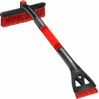 Xtrobb Škrabka do auta na led se smetáčkem teleskopická, 80 - 95 cm 24821