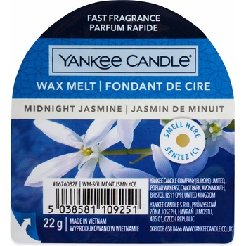 Yankee Candle vonný vosk do aromalampy Půlnoční jasmín 22 g