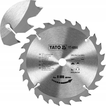 YATO kotouč na dřevo 205x18 mm 24z YT-6066