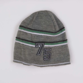 YO COMPANY dětská čepička Viktor šedá