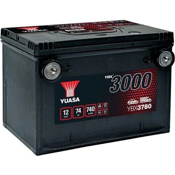 Yuasa YBX3000 12V 74Ah 740A YBX3780