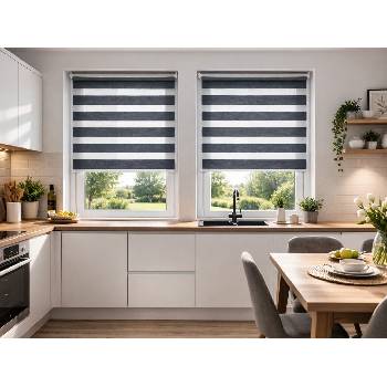 Zebra-shop Den a noc Mini Premium Grafit melír BH 70 150 x 53 cm bílá