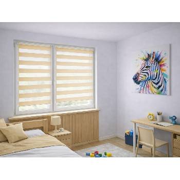 Zebra-shop Den a noc Mini Standard Krémová BH 05 150 x 30 cm bílá