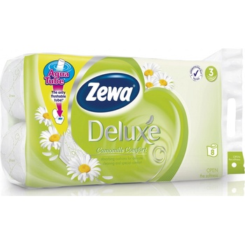 Zewa Deluxe Camomile 3-vrstvý 8 ks